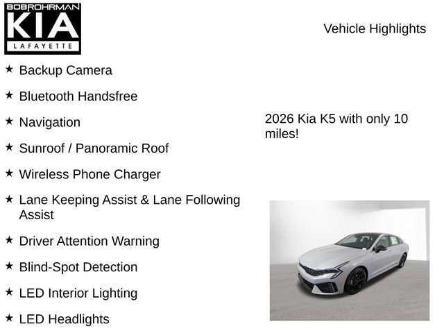 2026 Kia K5 GT-Line