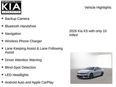 2026 Kia K5 GT-Line