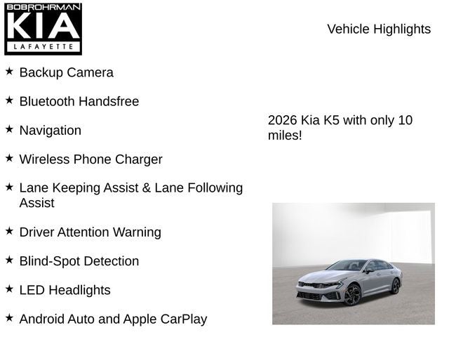 2026 Kia K5 GT-Line