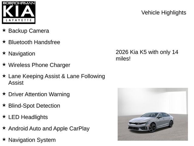2026 Kia K5 GT-Line