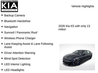 2026 Kia K5 GT-Line