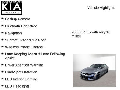 2026 Kia K5 GT-Line