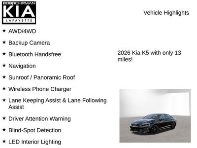 2026 Kia K5 GT-Line