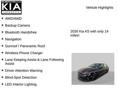 2026 Kia K5 GT-Line