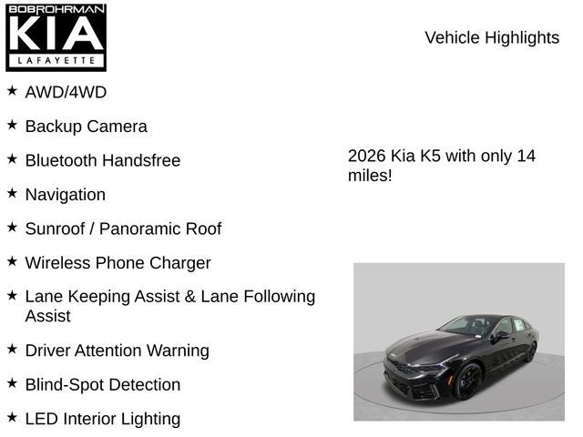 2026 Kia K5 GT-Line