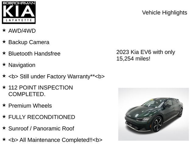 2023 Kia EV6 GT-Line