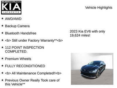 2023 Kia EV6 Wind