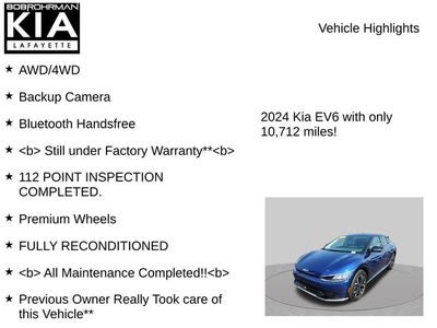 2024 Kia EV6 Wind