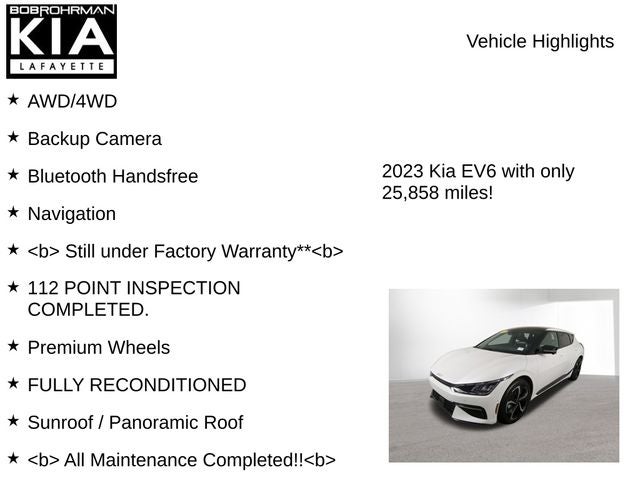 2023 Kia EV6 GT-Line