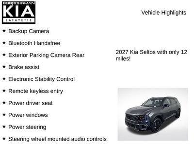2027 Kia Seltos X-Line S