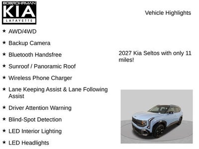 2027 Kia Seltos X-Line S