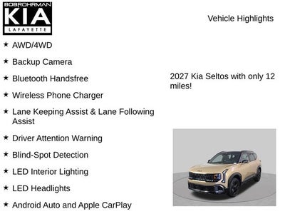 2027 Kia Seltos X-Line S