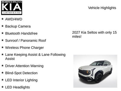 2027 Kia Seltos X-Line S