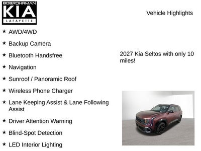2027 Kia Seltos X-Line SX