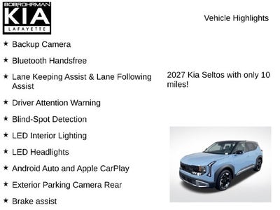 2027 Kia Seltos S