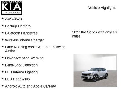 2027 Kia Seltos S