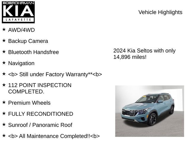 2024 Kia Seltos EX