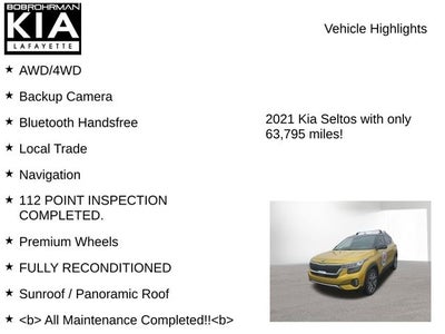 2021 Kia Seltos SX