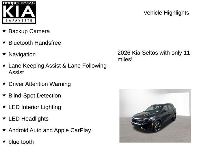 2026 Kia Seltos S