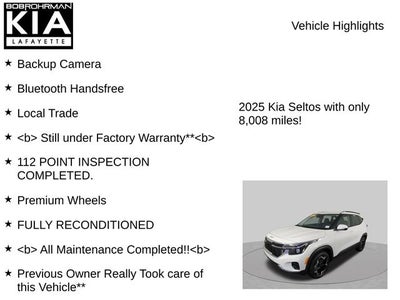 2025 Kia Seltos S