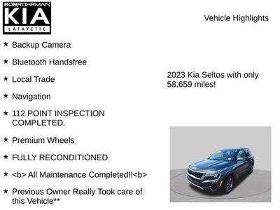 2023 Kia Seltos S