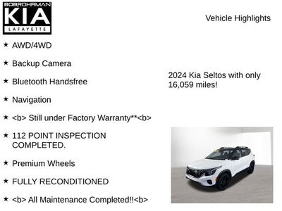 2024 Kia Seltos X-Line