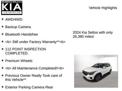 2024 Kia Seltos S