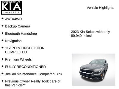 2023 Kia Seltos S