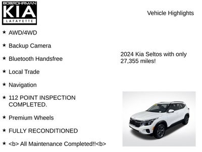 2024 Kia Seltos S