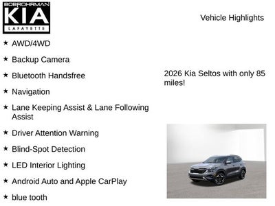 2026 Kia Seltos S