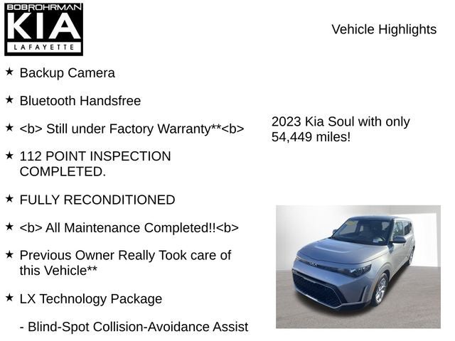 2023 Kia Soul LX