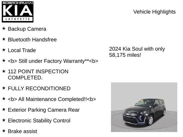 2024 Kia Soul LX