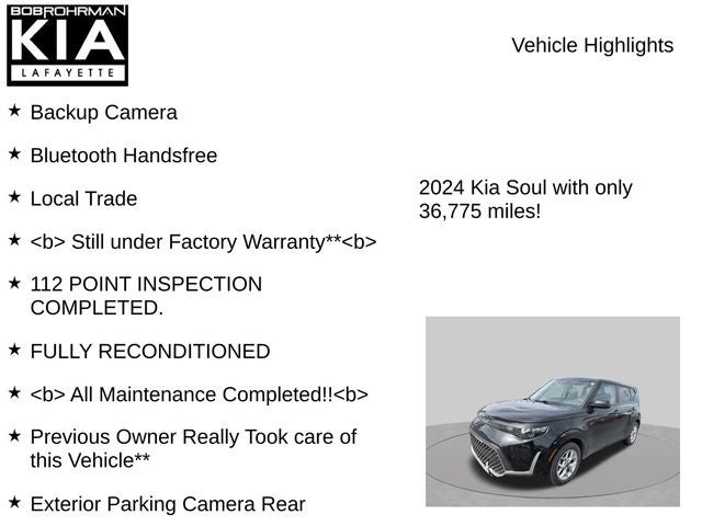 2024 Kia Soul LX