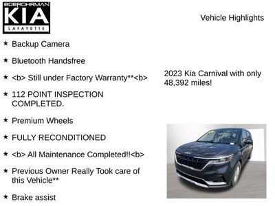 2023 Kia Carnival LX