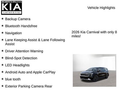 2026 Kia Carnival LX