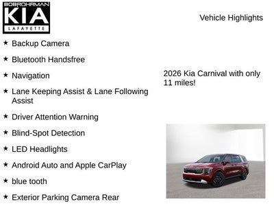 2026 Kia Carnival LX