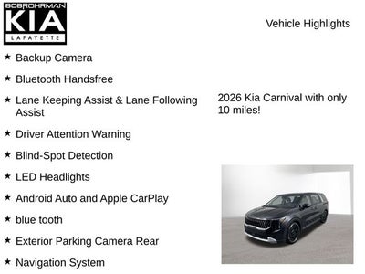 2026 Kia Carnival LXS