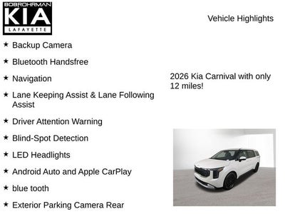 2026 Kia Carnival LXS
