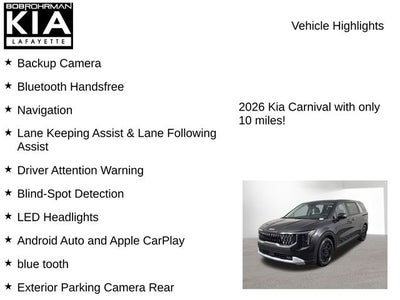 2026 Kia Carnival LXS