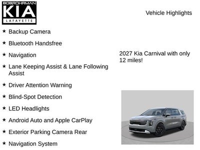 2027 Kia Carnival LXS