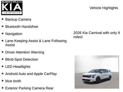 2026 Kia Carnival LX