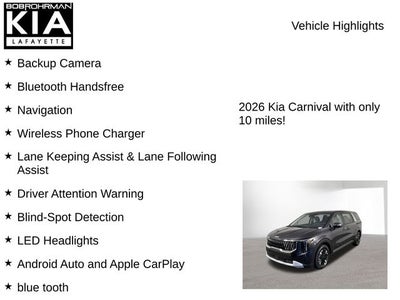 2026 Kia Carnival Hybrid LXS