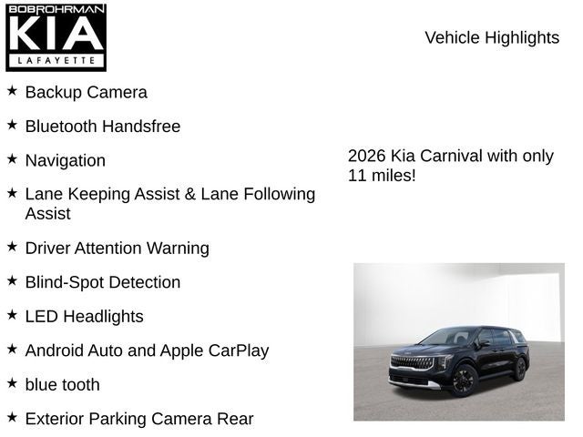 2026 Kia Carnival Hybrid LXS