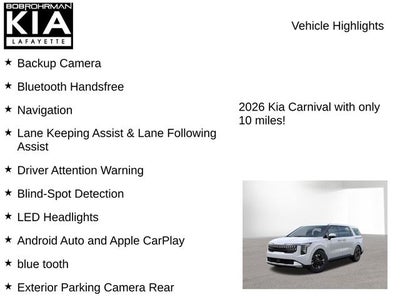 2026 Kia Carnival Hybrid LXS
