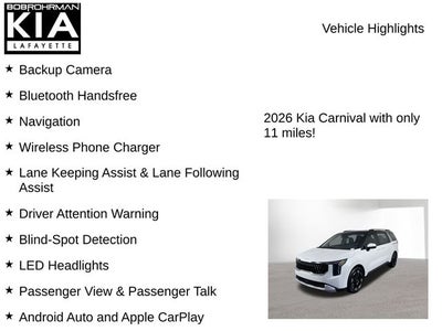2026 Kia Carnival EX