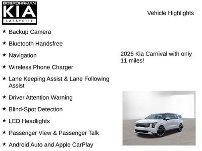 2026 Kia Carnival EX