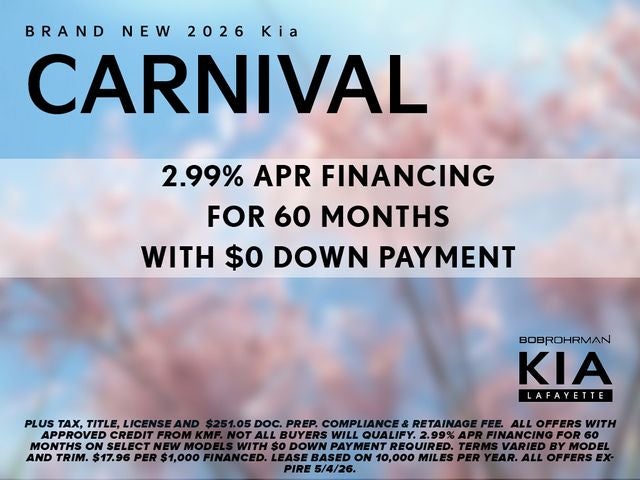 2026 Kia Carnival EX
