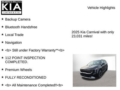 2025 Kia Carnival EX