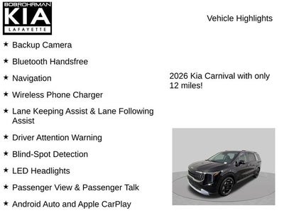 2026 Kia Carnival EX