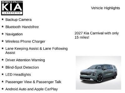 2027 Kia Carnival EX